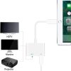Cáp chuyển Iphone, Ipad sang HDMI (không cần nguồn) hỗ trợ fullHD 1080p - Ảnh 3
