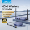 Jasoz G145 T-G168 - Bộ Thu & Phát HDMI Không Dây 4K bán kính 50M CAO CẤP