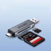 Đọc thẻ nhớ 2in1 (Type-C + USB 3.0) cho Điện Thoại, Máy tính UGULINK WG-023